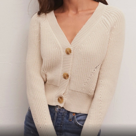 Z Supply Brit Cropped Cardigan - Picture 1 of 6